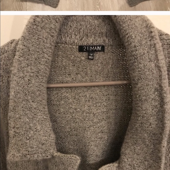 REPOSH Collared Sweater Coat - Picture 4 of 5